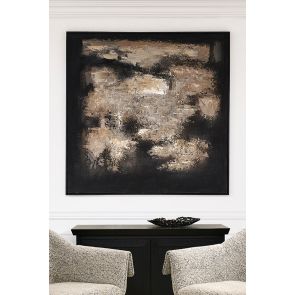 Nocturn - Peinture murale artisanale