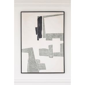 Freeform One - Hand-Painted Wall Art