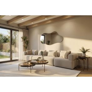 Beck Four Seat Sofa – Parchment 