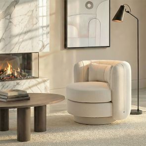 Calvin Fauteuil pivotant – Calico