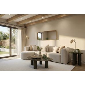 Dune Footstool – Parchment 