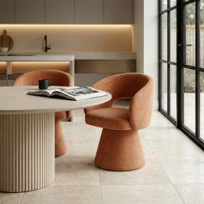 Huxley Sedia da Pranzo - Ceramica