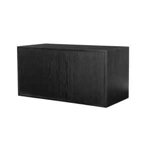 Inga Black Oak Floating Sideboard 