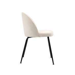 Roanna Silla de comedor - Borg Avorio - Base negra