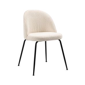 Roanna Silla de comedor - Borg Avorio - Base negra