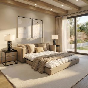 Kobe Sofa Bed – Taupe