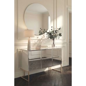 Lorenzo Mirrored Chest of Drawers