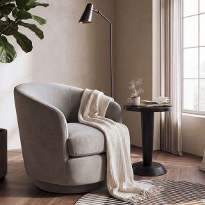 Melville Snurrstol - Dove Grey