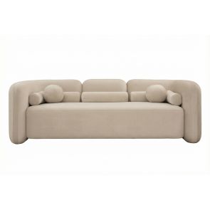 Munich Three Seat Sofa – Taupe