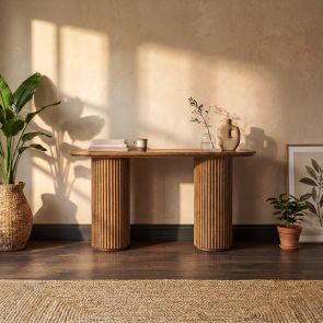 Ophelia Chestnut Console Table 