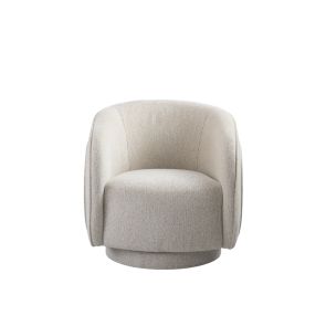 Orla Fauteuil Pivotant – Travertin