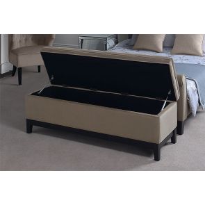 (ID:37473) Ottoman Master - OT10 Taupe velvet