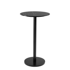 Parker Tavolino alto da bar – Nero - marmo