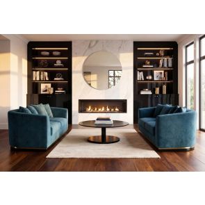 Pino Two Seat Sofa - Peacock