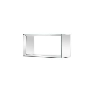 Uno - Mirrored Rectangular Wall Shelf