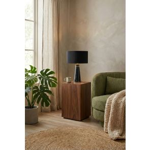 Valencia Table Light Black/Brass 