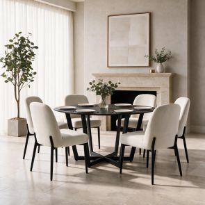 Valenza Dining Chair – Light Taupe