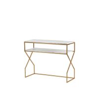 Alhambra Brass Console Table