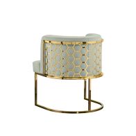 Alveare Silla de comedor Latón - Jade