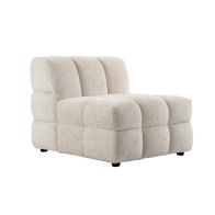 Berlin Lounge Chair - Light Taupe Chenille  