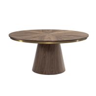 Brewster 6-8 Seat Walnut Dining Table