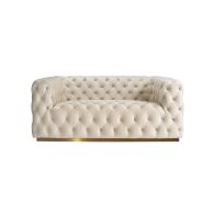 Frankfurt Two Seat Sofa - Chalk