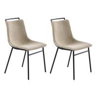 Set av 2 Kai Matstolar - Sable 