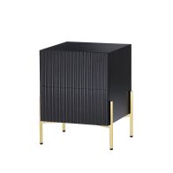 Lexington Black Bedside Table
