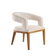 Madison Silla de Comedor - Castaño - Topo claro