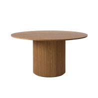 Ophelia Runt Matbord - Chestnut