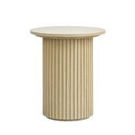 Ophelia Washed Grey Oak Side Table