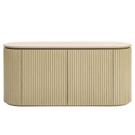 Ophelia Washed Grey Oak Sideboard Table