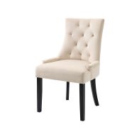 Torino Dining Chair with Back Ring - Chalk