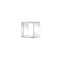 Uno - Mirrored Square Wall Shelf 