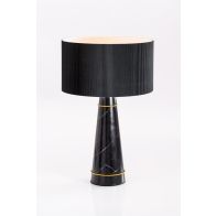 Valencia Bordslampa Svart - Mässing 