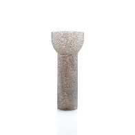 Large Speckled Glass Vase