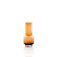 Vaas, Gingerkleurig Glas - Middelgroot