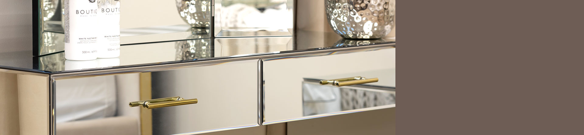 Mirrored furniture